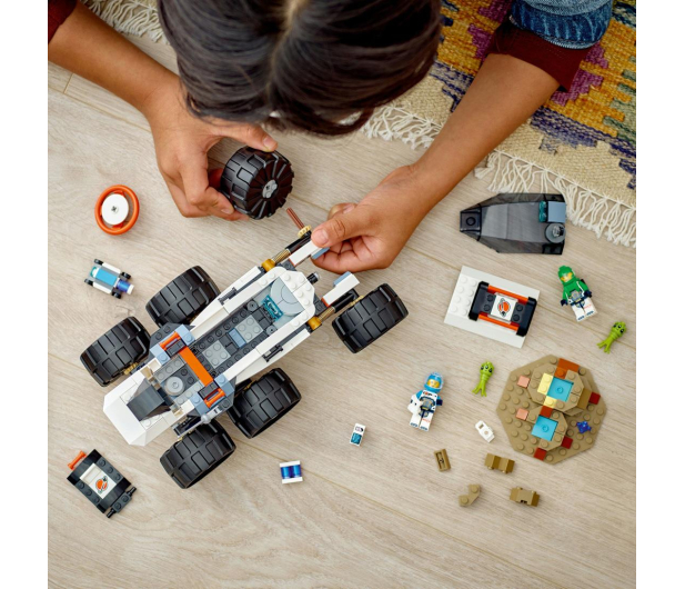 LEGO City 60431 Kosmiczny łazik i badanie życia w kosmosie - 1203378 - zdjęcie 11